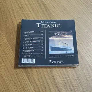 CD Música de Titanic - Inclui My Heart Will Go On