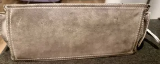 Bolso Loewe ante gris y plata