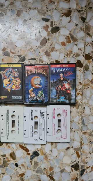 Lote 7 Videojuegos MSX Originales