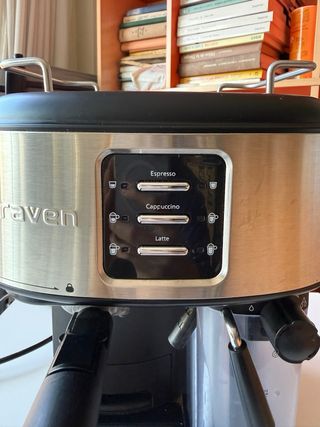 Cafetera Raven Espresso, Cappuccino y Latte
