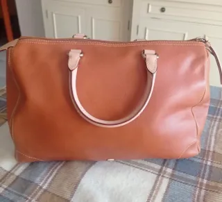 Bolso Purificación García Camel Naranja