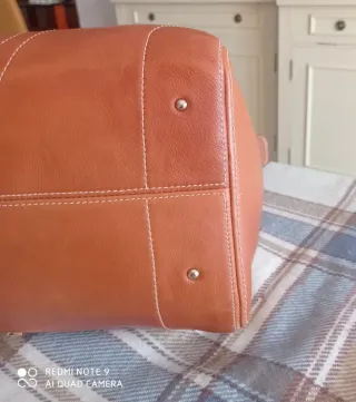 Bolso Purificación García Camel Naranja