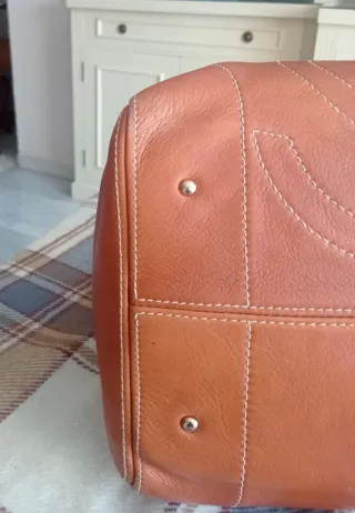 Bolso Purificación García Camel Naranja