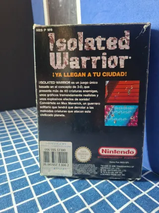 🇪🇸NES ISOLATED WARRIOR ORIGINAL COMPLETO