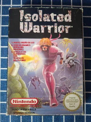 🇪🇸NES ISOLATED WARRIOR ORIGINAL COMPLETO