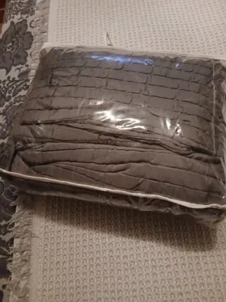 Colcha Cama 150 Gris