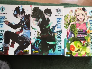 Pack 3 tomos Blue exorcist