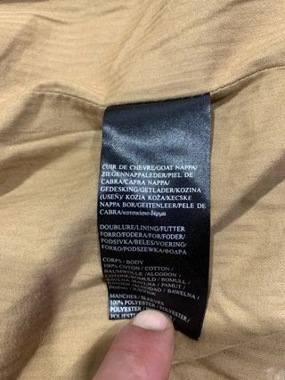 Chaqueta de Piel para Moto