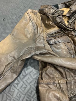 Chaqueta de Piel para Moto