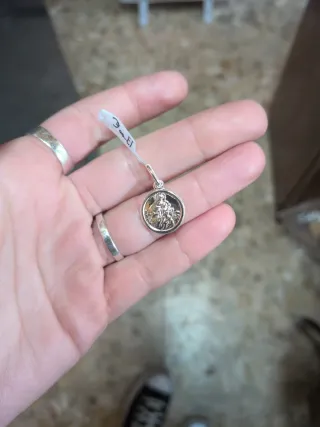 Medalla Virgen del Carmen Plata 925