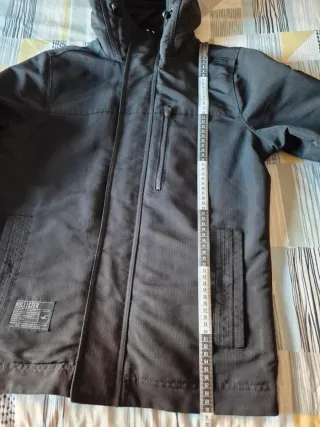 Chaqueta Hollister Hombre Negra