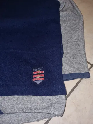 Pile vintage Arctic fleece blu/grigio