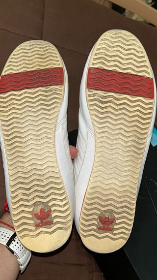 Zapatillas Porsche Blancas y Rojas