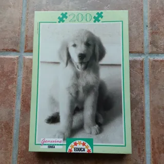Puzzle 200 piezas Cachorro Golden Retriever