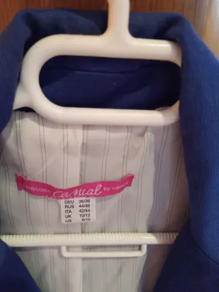 Chaqueta americana azul