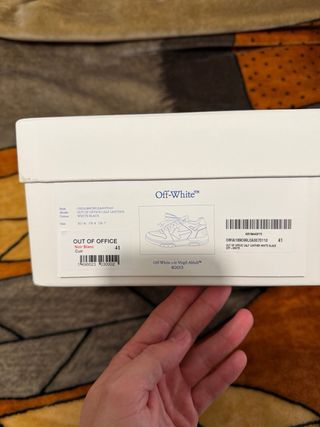 Sneakers Off-White Out Of Office Nere e Bianche