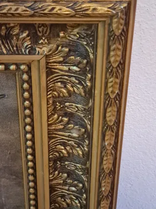 Cuadro al óleo de torero