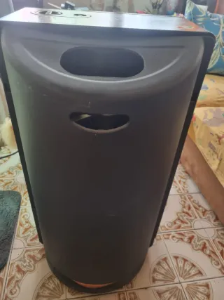 Estufa de gas Bimar negra