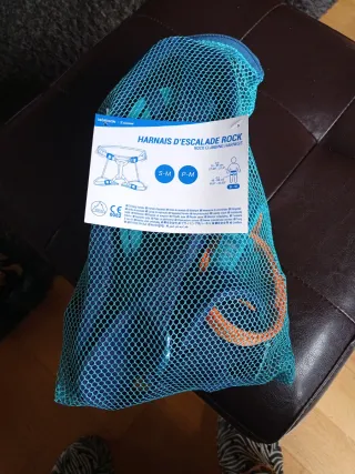 Arnés escalada junior Decathlon S-M