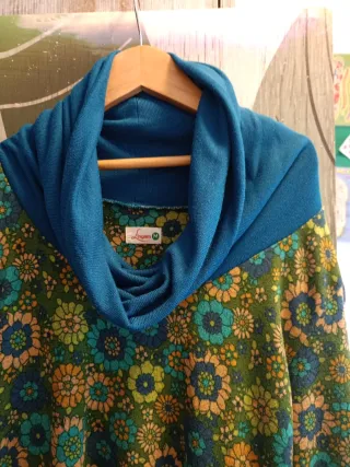 Vestido hippie estampado floral