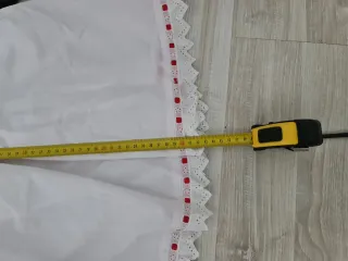 Enaguas y toquilla traje caserita