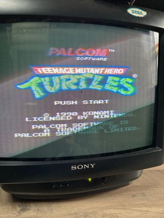 Teenage Mutant Hero Turtles NES PAL B FRA