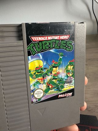 Teenage Mutant Hero Turtles NES PAL B FRA