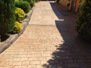 Pavimento impreso y obras generales