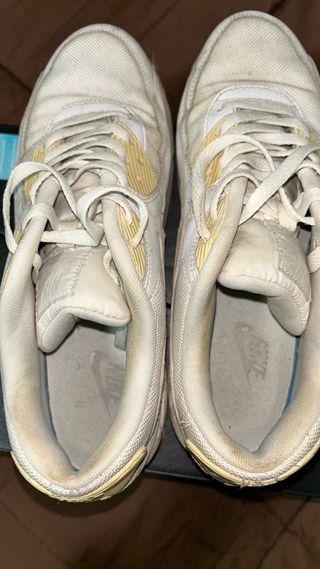 Zapatillas Nike Air Max 90 Blancas y Amarillas