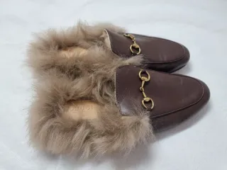 Mocasines Gucci Marrones y Grises