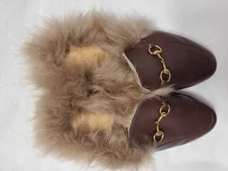 Mocasines Gucci Marrones y Grises