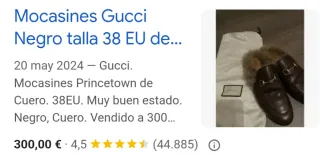 Mocasines Gucci Marrones y Grises