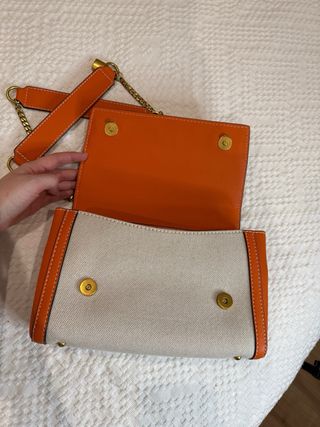 Bolso Guess Beige y Naranja