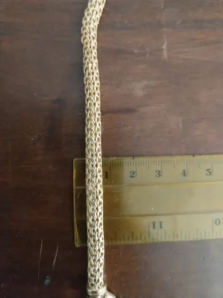 Collar oro 333 (8 k), peso 18 gramos, defectuoso