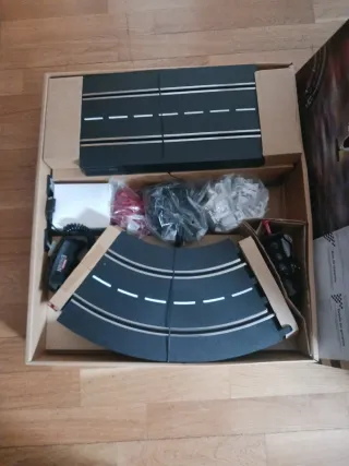 Scalextric con 2 coches completo