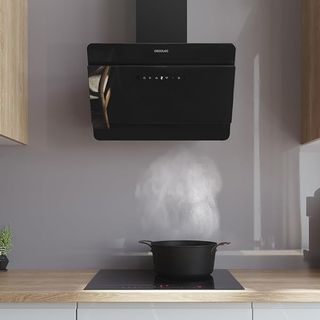 Campana decorativa Bolero Flux DT608000 Glass BlaK