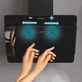 Campana decorativa Bolero Flux DT608000 Glass BlaK