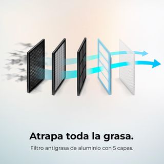 Campana decorativa Bolero Flux DT608000 Glass BlaK