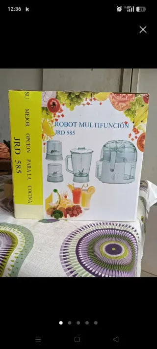 Robot de Cocina Multifunción JRD 585