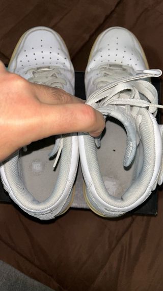 Nike Air Force 1 Mid Blancas Beige