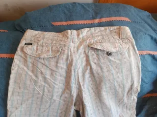 Pantalón corto a cuadros