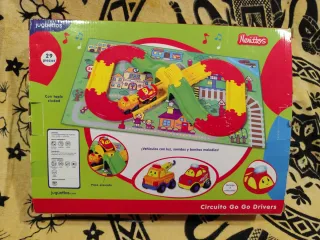 Circuito Coches Nenittos Go Go Drivers