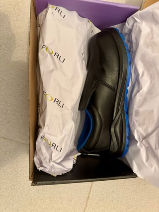 Zapatos de trabajo Forli negros