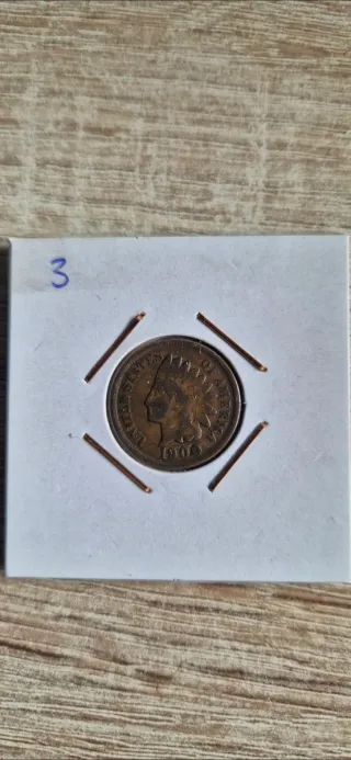 1 Centavo USA 1900 Cabeza de Indio