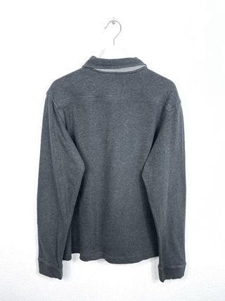 Polo Timberland Manga Larga Invierno Retro Gris