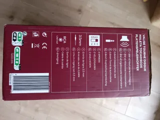 Tocadiscos Valise Tourne Disque Negro