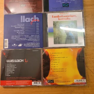 7 CDs de Lluís Llach