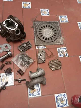 Piezas culata Pit Bike 125cc