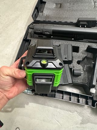 Nivel Láser Verde 360° + Accesorios