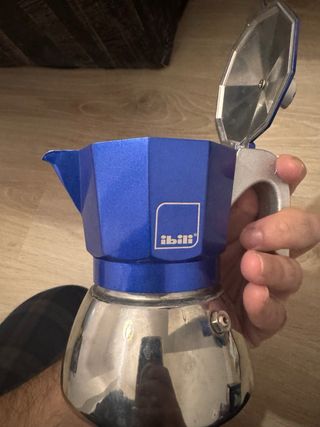 IBILI Elba Blue – Cafetera Express 3 Tazas